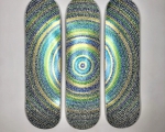 Tryptich-1_-PeacockacrylicOn-Decks_31.5x2722-2021