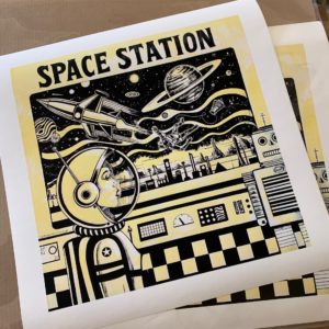 “Space Station” by Robert Piersanti