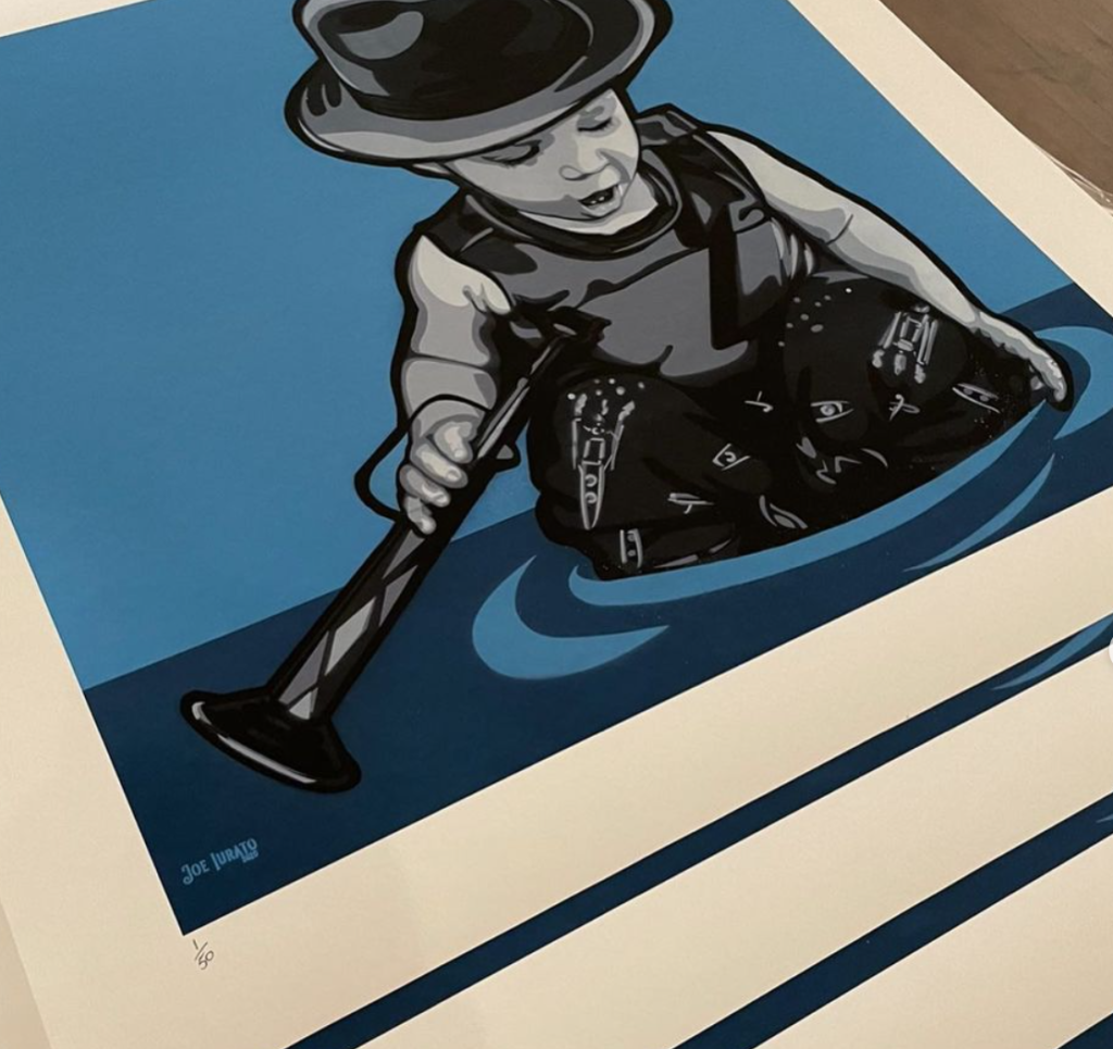 “Charlie”(Little Boy Blue) Print by Joe Iurato Parlor Gallery