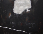 Alfredo-Scaroina_Composicion-026-2012-acrylic-oil-charcoal-black-gesso-spray-paint-and-synthetic-polymer-on-wood-panel-48-x-36-inches