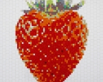 Red Strawberry 3D