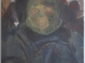 Tina Schwarz, Verbrannte Erde II, 60x50cm, oil on linen, 2015