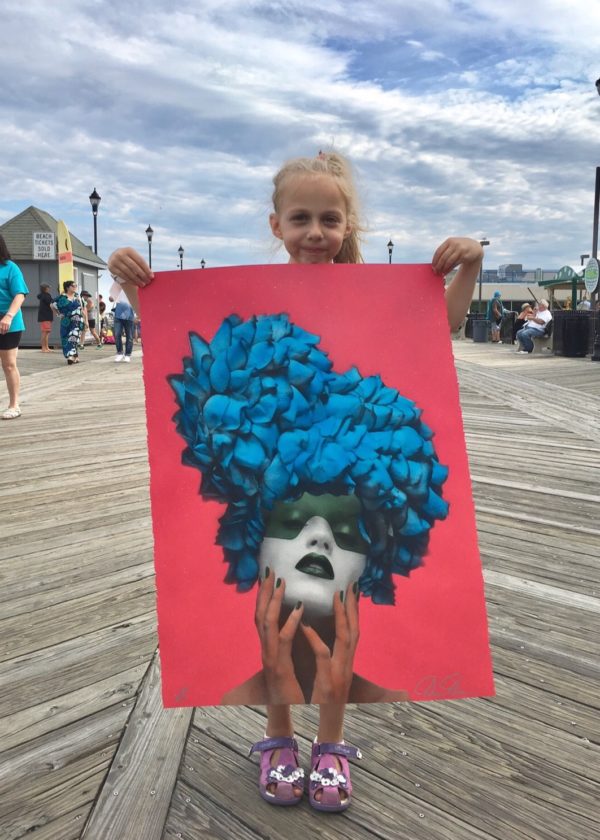"Asbury Belle" by DeeDee (blue)