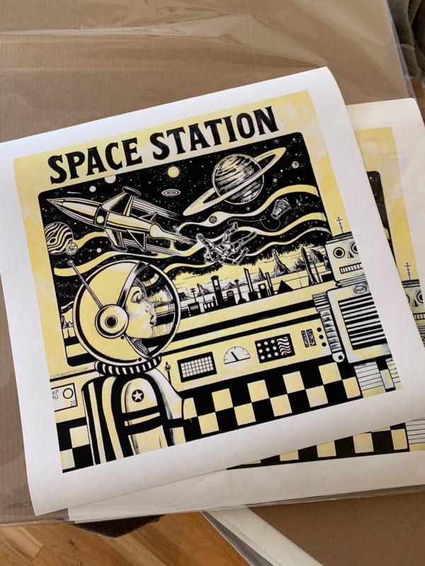 "Space Station" by Robert Piersanti
