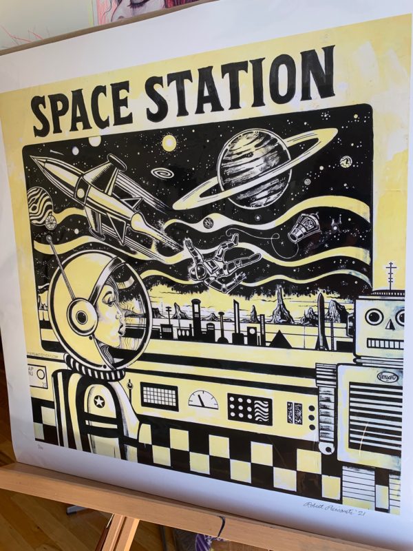"Space Station" by Robert Piersanti - Image 3