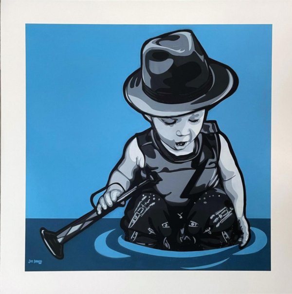"Charlie"(Little Boy Blue) Print by Joe Iurato